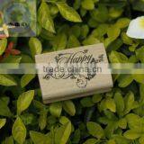 Custom Wedding Rolling Wooden Stamp Block Set thumbnail-1