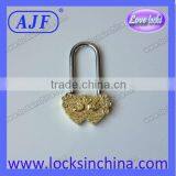 Beautiful Double Swan Heart Love Padlock for Festive Gifts