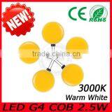 Auto Led Indoor Lamp Warm Bright 3000k g4 Led Bulb Car Led Bulb thumbnail-3