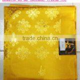 Golden African Gele Headtie/100%cotton Nigerian Sego Headtie for Gele thumbnail-1