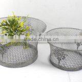 S/2 Metal Basket thumbnail-1