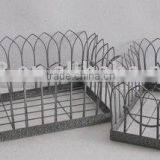 100598F-S/2 Rectangle Metal Basket