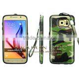 New Factory Cheap Price Phone Cases Supplier Mobile Phone Cover Protective Cases For Samsung Galaxy S6 Camouflage thumbnail-2
