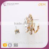 E74860I02 Hanging Cross From New Style Animal Earrings Brass Jewelry For Women thumbnail-2