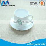 Wholesale Tea cup and saucer for sublimation printing
