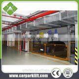 Hydraulic Lifting Two Post Two Level Automated Vertical Underground Garage Tilting Parking Lift thumbnail-6