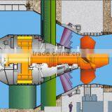 High Efficiency Water Turbina /2600kw Tubular Turbine/Hydropower Plant thumbnail-3