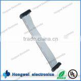 2*8pin 2.54mm IDC Female Connector With UL2651 28AWG 1.27mm Pitch 16P Flat Ribbon Cable Assembly thumbnail-1
