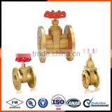 2in Brass flange gate valve for water