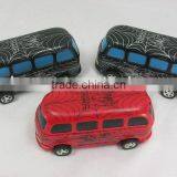 Plastic Free Wheel Bus(3pcs)