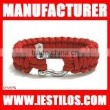 Best Quality Metal Buckle Survival Paracord Bracelet Buckle