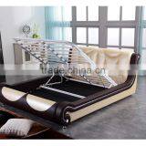 2015 New Modern Leather Bed SY1006 thumbnail-2