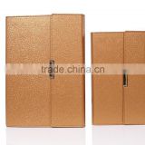 China supplier cutom A5/A6 hard cover pu leather notebook