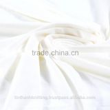 95% Cotton - 5% Spandex Single Knitted Fabric - Cream