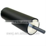 Silicone coated bush rubber roller
