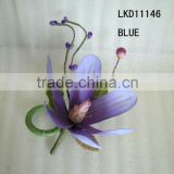 2014 New Style Artificial Flower Silk Artificial Magnolia Flower Napkin Ring