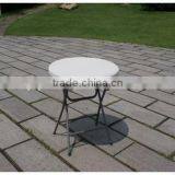 PP Table Round Small Folding Iron Table Bar Cocktail Plastic Tables for Wholesale YPP16 thumbnail-4