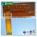 PI Material Gold Fingers Yellow Covering Film Flex PCB Board thumbnail-2