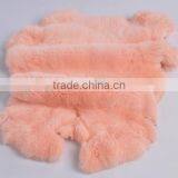 Real Fur Skin / Rex Rabbit Dyed Colors / Rex Rabbit Fur Skin For Coat thumbnail-4