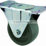 31 Series Single Ball Raceway Structure Top Plate Rigid Black PP Caster thumbnail-1