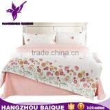 Pure Cotton Blue Flowers Printed King Bedding Set thumbnail-6