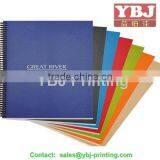 A4 Noterbook Spiral Binding Printing