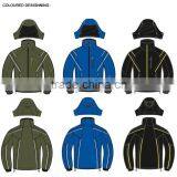 2016 New Design Colour Contrast Mens Padded Ski Jacket thumbnail-4