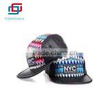 Fashionable PU Baseball Cap With Embroidery