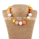 Hottest Baby Girls Jewelry Set Kids Chunky Princess Necklace and Bracelet Set Wholesale thumbnail-5