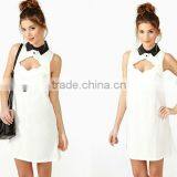 2013 Sexy Ladys Unique Design Chiffon Office Dress thumbnail-1