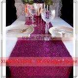 Hot Sale Champagne Gold Glitz Sequin Table Runner For Wedding And Event thumbnail-6