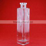 Empty containers glass spirit bottle hot sale glass bottles for liquor glass bottles