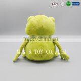 New Design OEM Cute Green Forg Soft Toy in Cheap Sale thumbnail-4