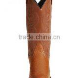 Black Wine Brown Smooth Leather Fancy Stitched Western Ostrich Print Cowboy Boots Wholesale thumbnail-6