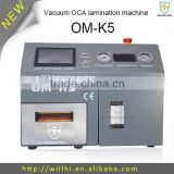 Tested Before Shipping!High Quality 5 in 1 Vacuum OCA Lamination Machine OM-K5 With Built-in Compressor&Vacuum Pump&Autoclave