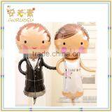 Bride and Bridegroom-shaped Helium Balloons for Wedding thumbnail-1