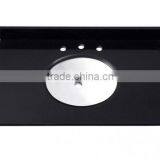 Cherry Red Traditional Solid Wooden Bathroom Vanity With Marble Top thumbnail-4