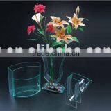 Acrylic Vase With Beautiful Design