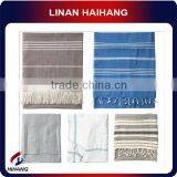 China Manufacturer OEM Colorful Cotton Hamman Soft Thin Beach Towel thumbnail-2