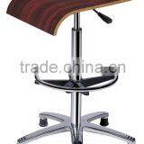 Modern Wooden Bar Stool High Chair thumbnail-2