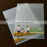 Fancy Clear Pvc Lever Clip File Folder With 2-hole