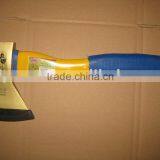 AXE With Fiberglass Handle,golden Finish