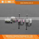 High Quality Plastic Nail Electric Wire Cable Clips thumbnail-2