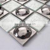 SMG04 Living Room Decoration Mosaic Hand Painted Sliver Mosaic Ceramic Wall Tile thumbnail-5