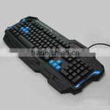 2014 Mulitmedia Ergonomics Gaming Mechanical Wired Keyboard T-911