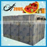 Hot air dryer for fruit and vegetable