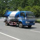 Advanced Powerful 5 CBM Vacuum Sewage Suction Truck thumbnail-1