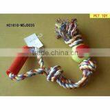 TPR Rubber Pet Dog Toy With Cotton Rope thumbnail-1