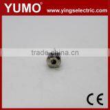 JS8F-D Metal Push Button 8mm Diameter With LED 15mA Rated Current Push Button Switch Metal Push Button