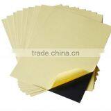 White/Black Photo Book Album PVC Sheets With Glue/PVC Sheet For Photobook